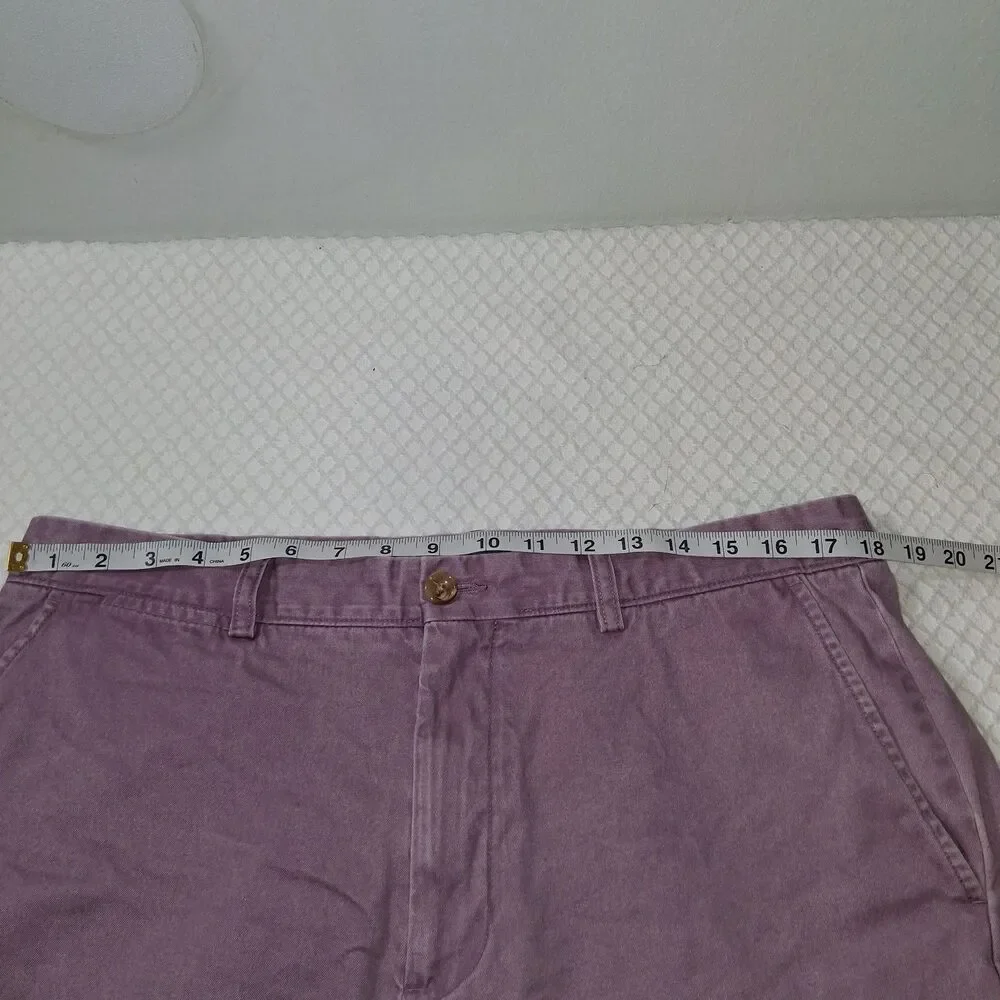 100% Pima Cotton Shorts Mens Sz 36 Luxury Preppy Vacation Travel Summer Boat